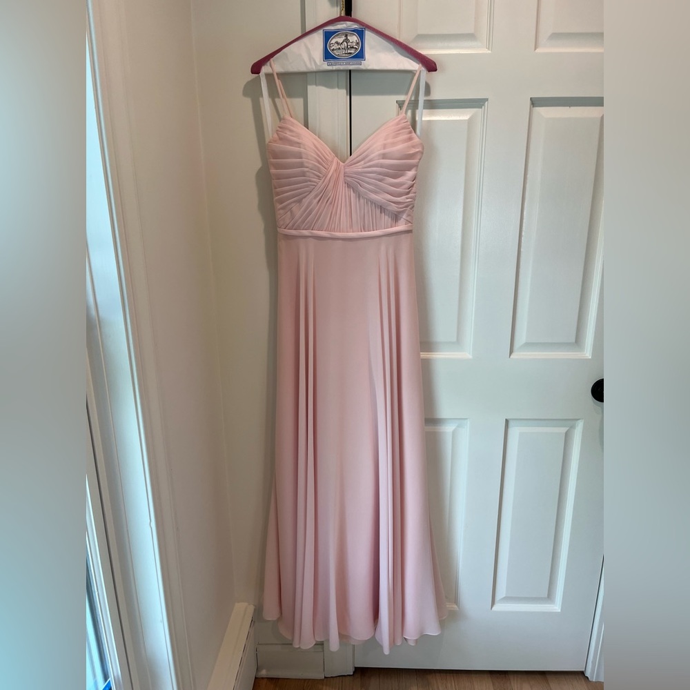 Brideside Pink Bridesmaid Dress. Size: 2